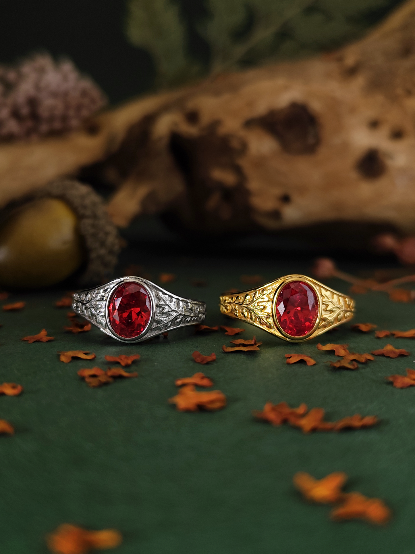Jude Duarte's Red Ruby Ring