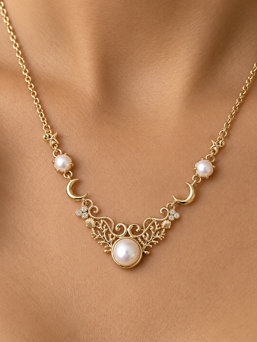 Nicasia Mermaid Necklace