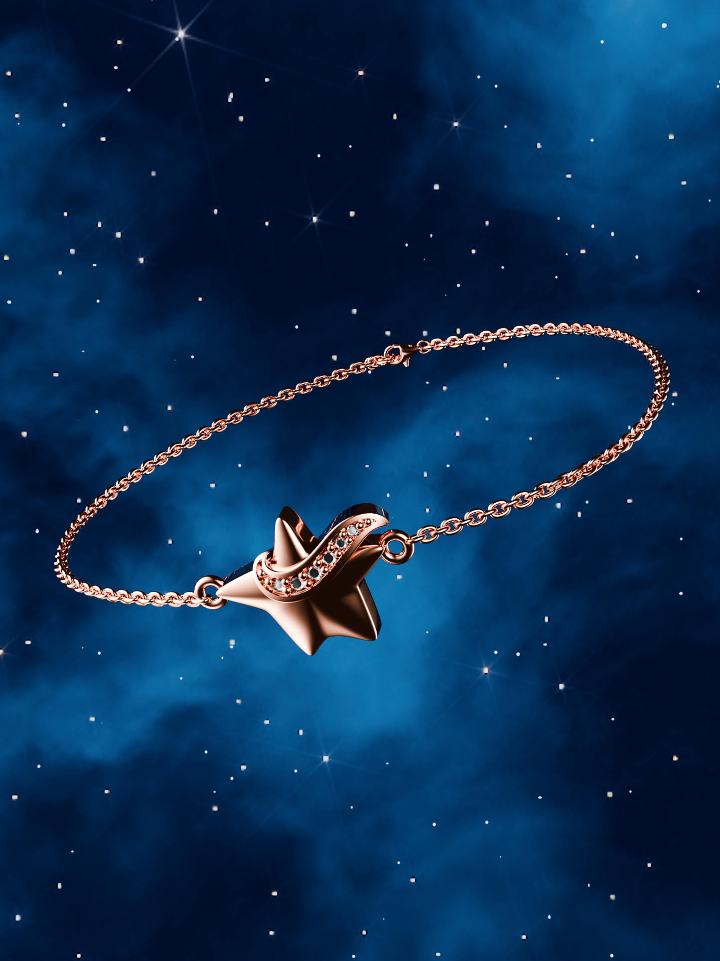 The Star with the Scarf Bracelet