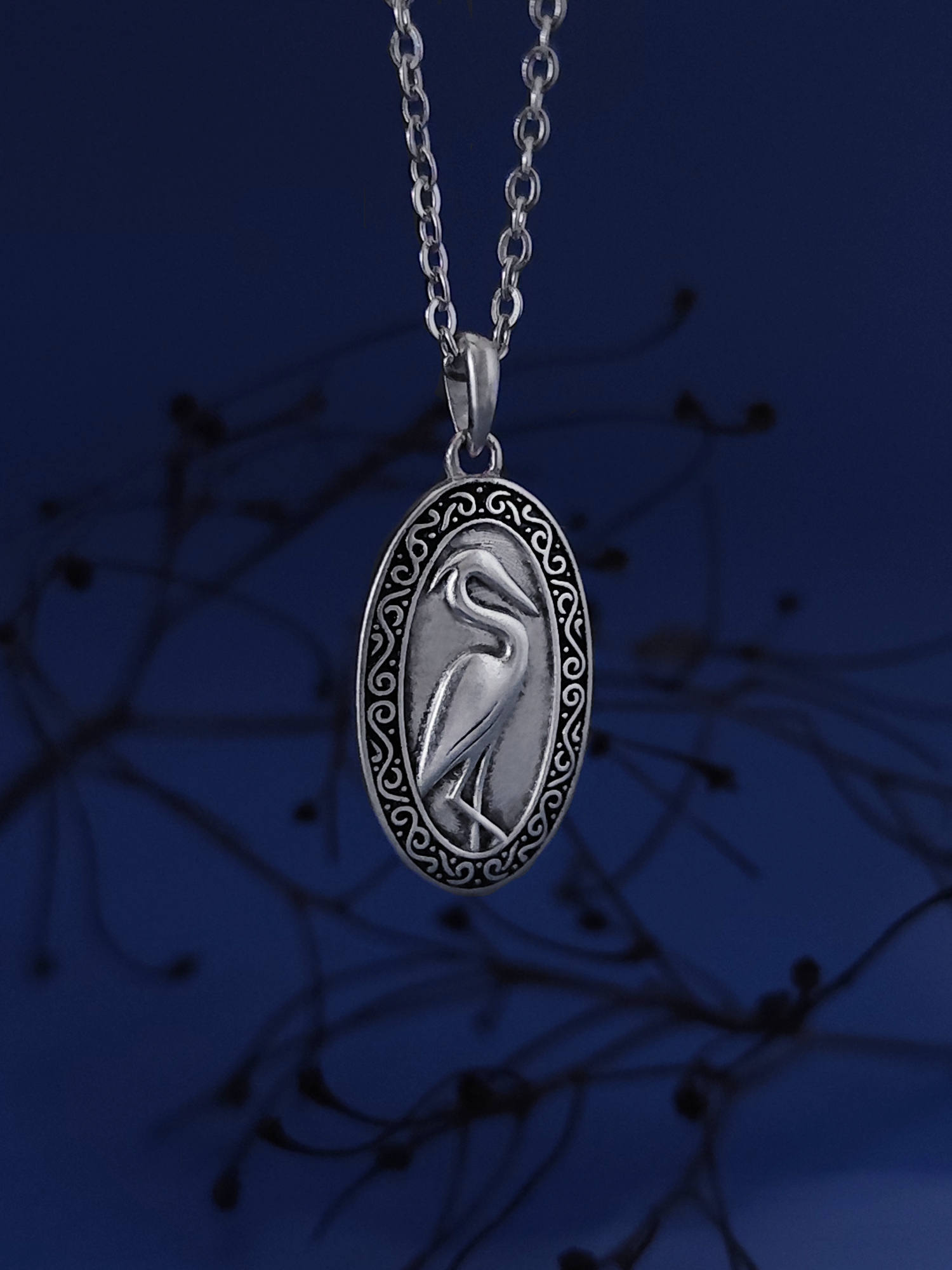 Heron Necklace