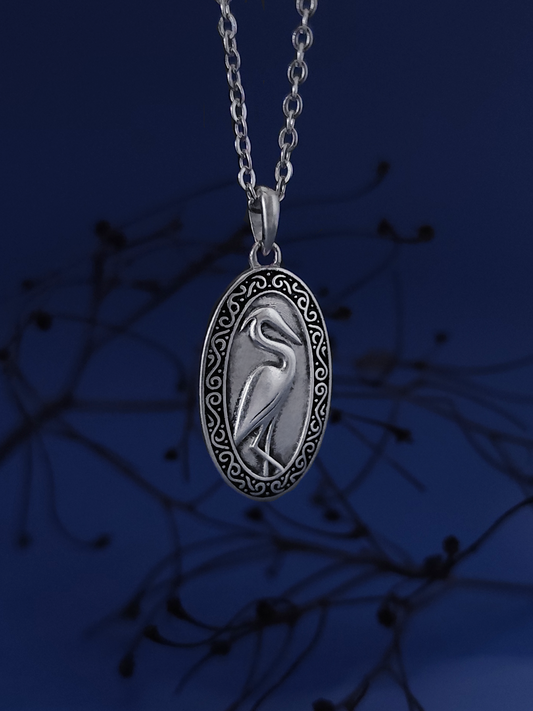 Heron Necklace