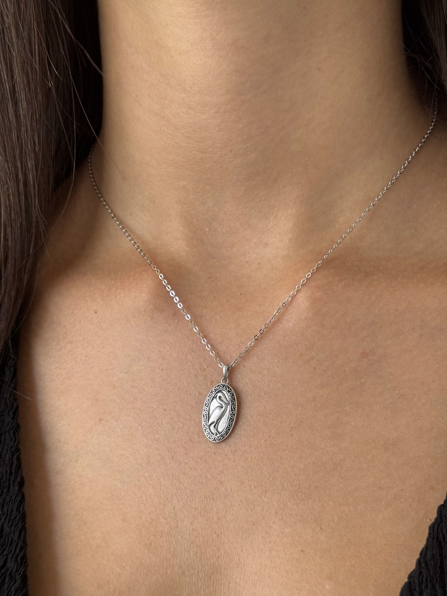 Heron Necklace