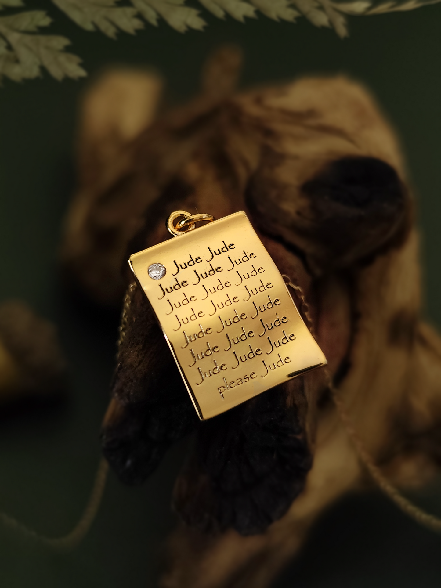 Cardan's Letter to Jude Necklace
