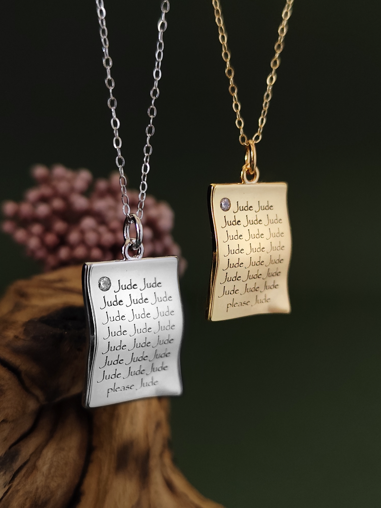 Cardan's Letter to Jude Necklace