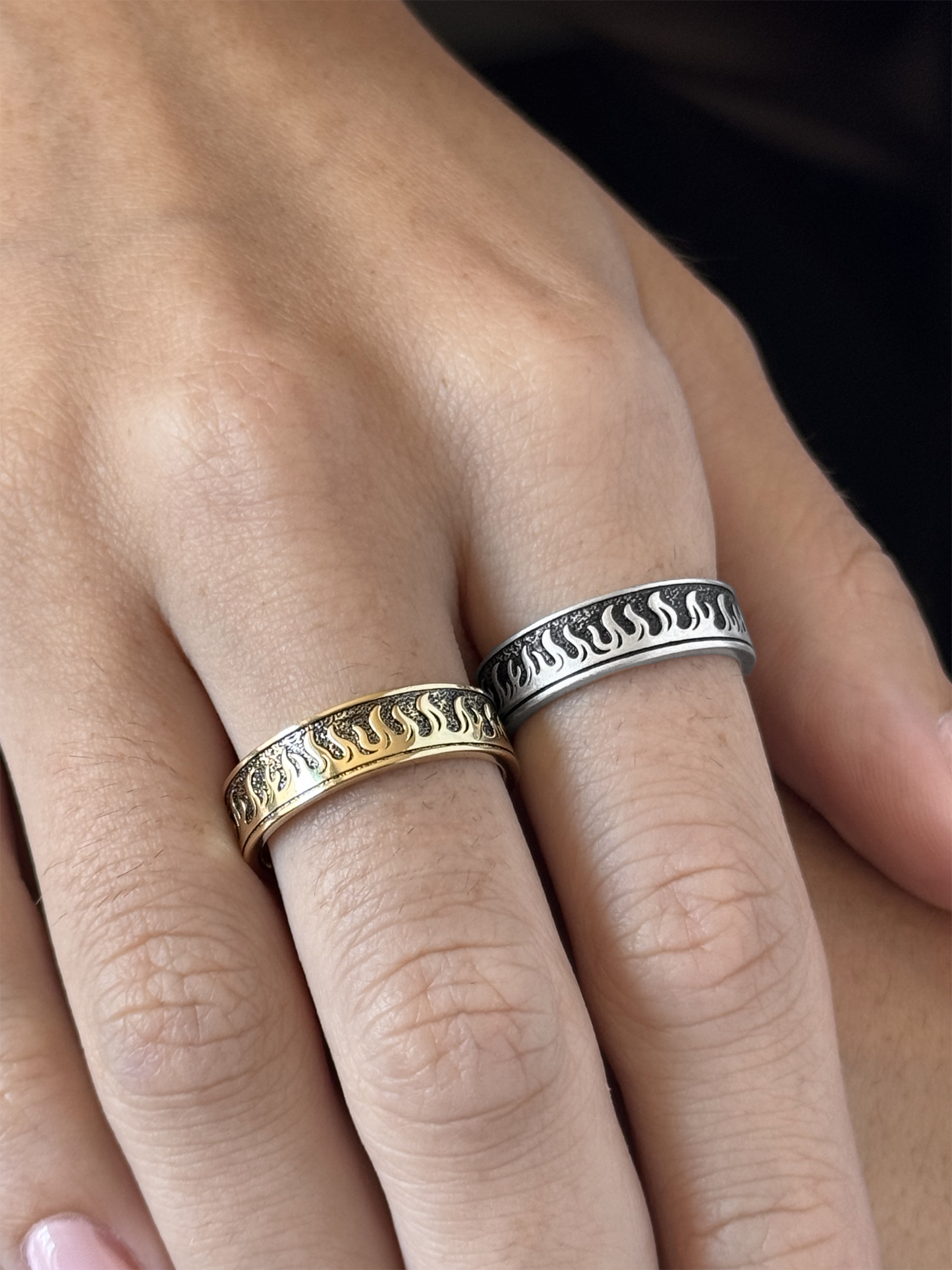 Malec Wedding Band Ring