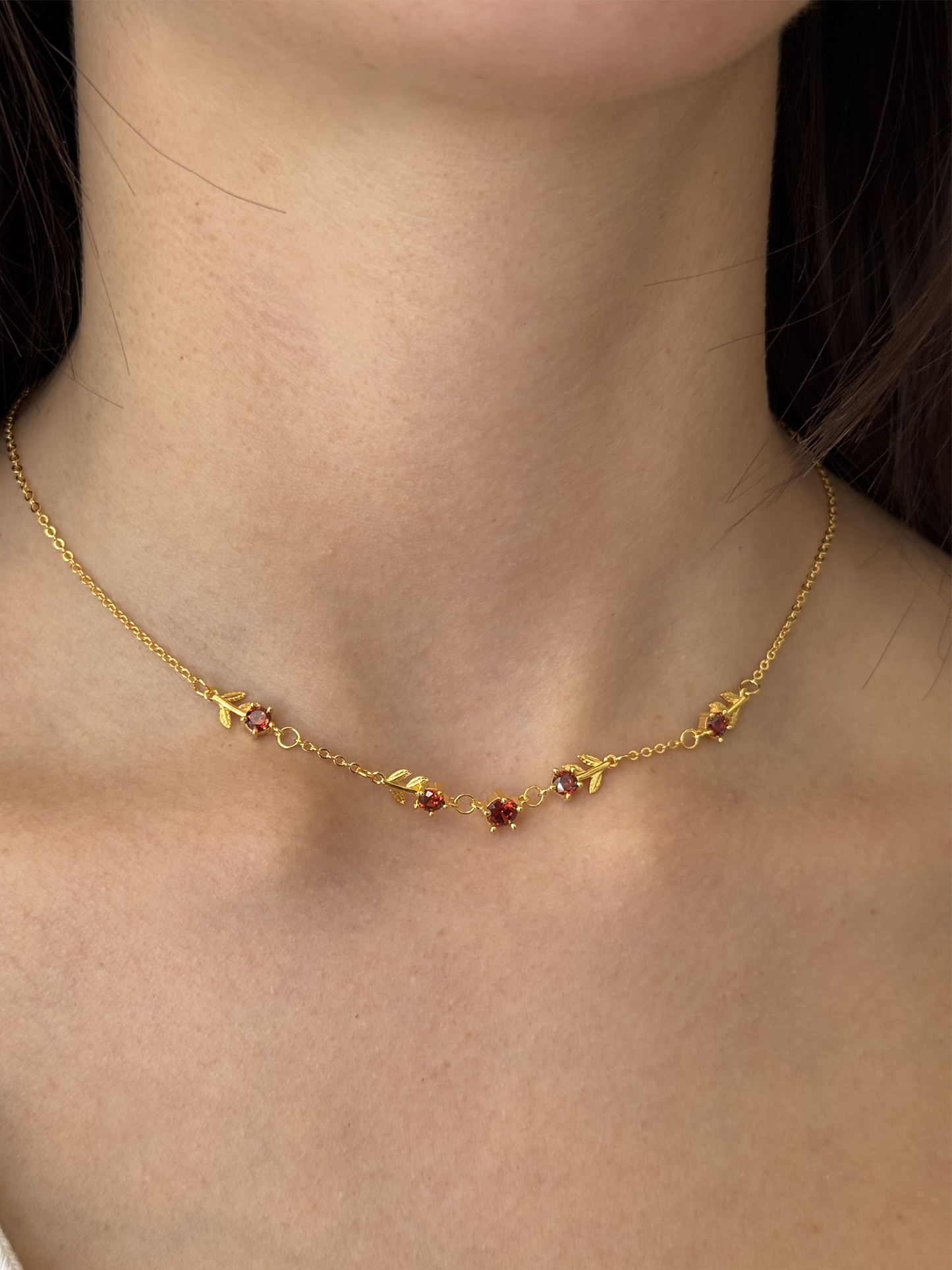 Rowan Berries Necklace