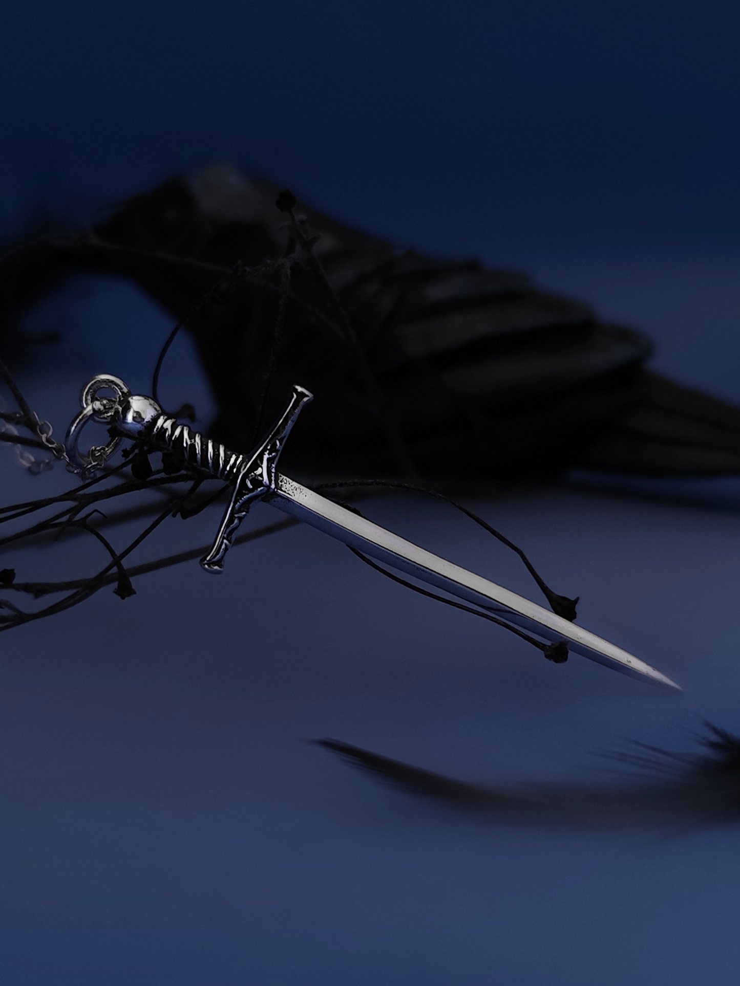 Blackthorn Sword Necklace