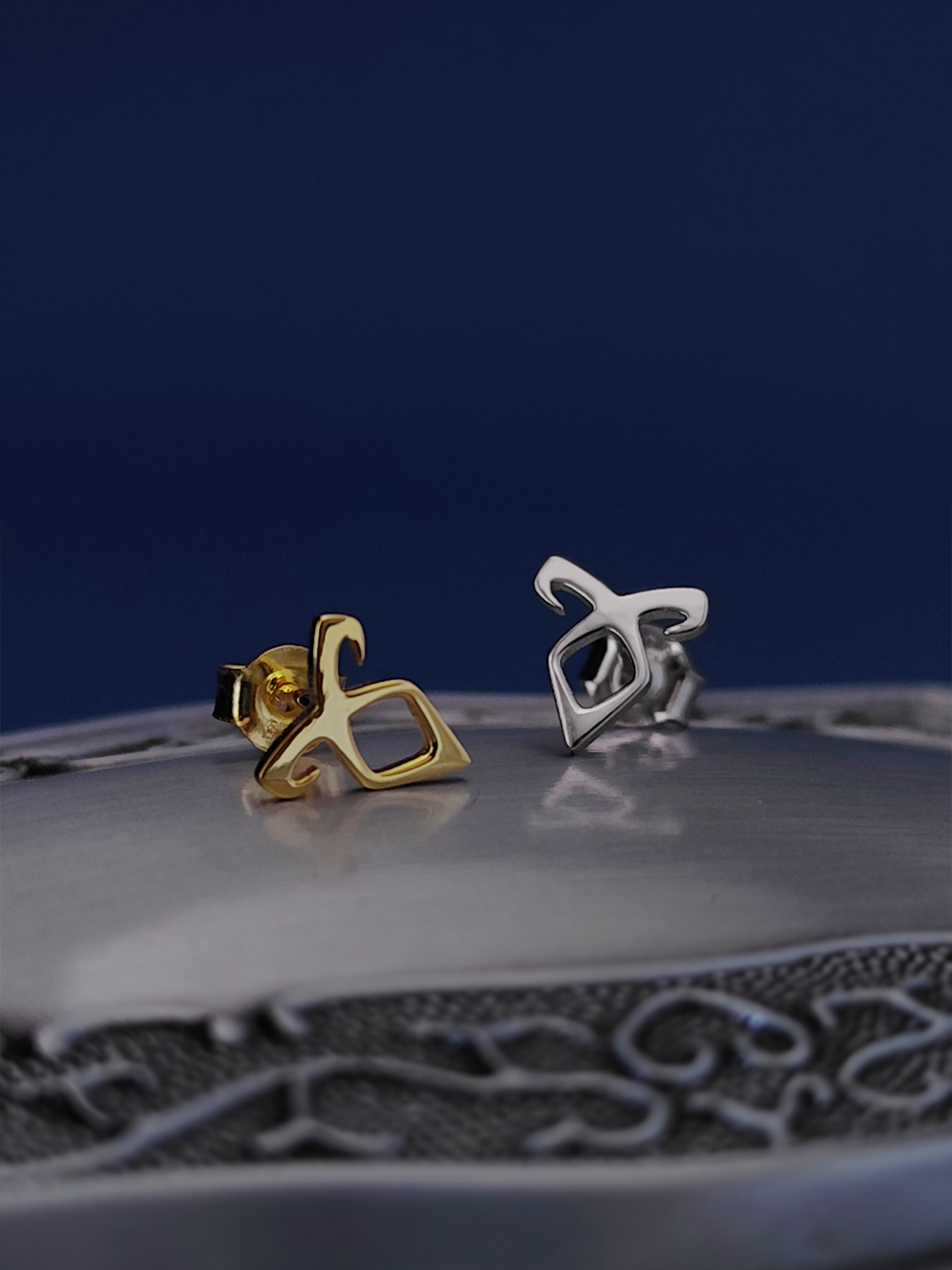 Rune Stud Earrings