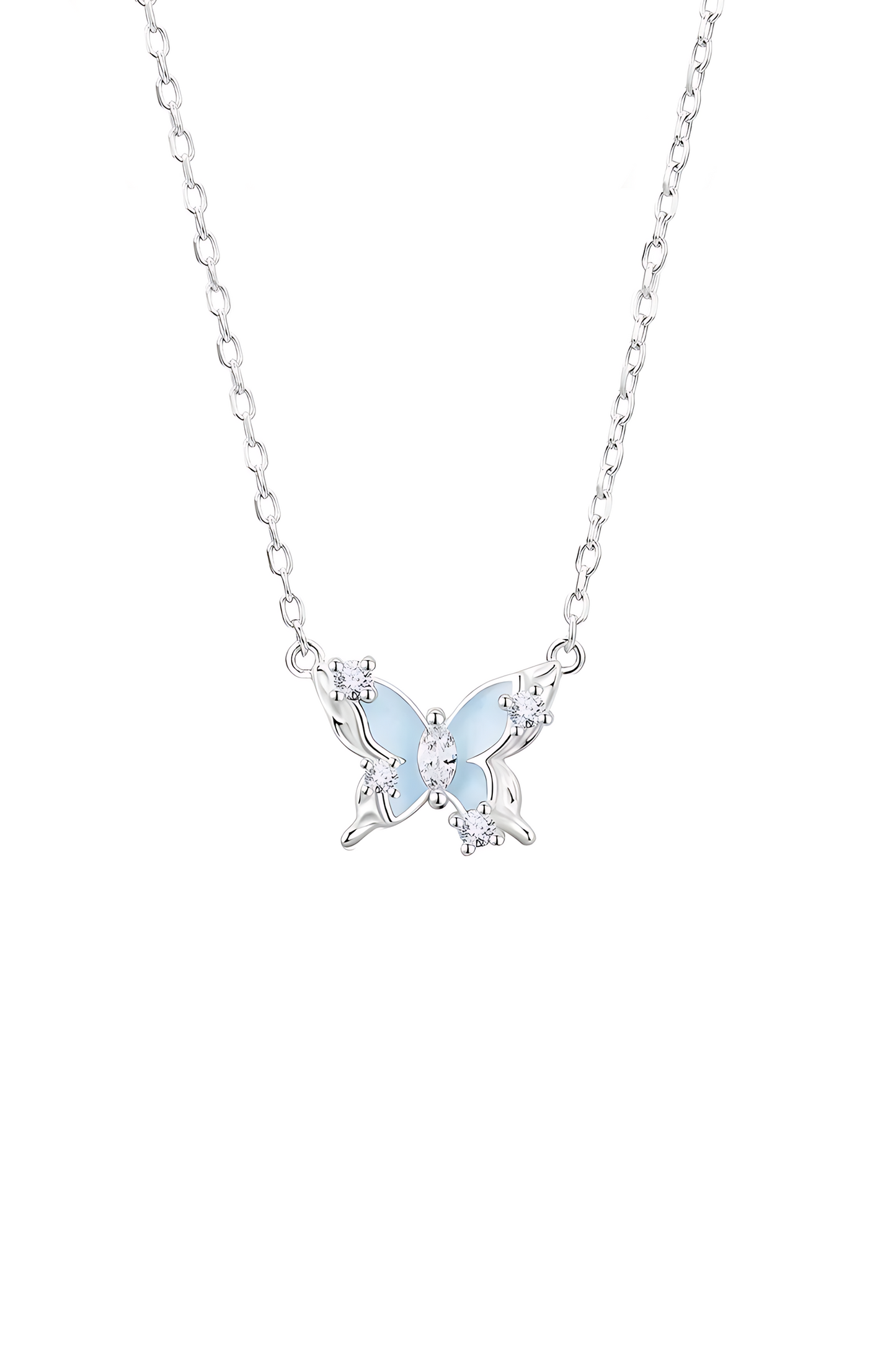 Donatella Glow in the Dark Butterfly Necklace