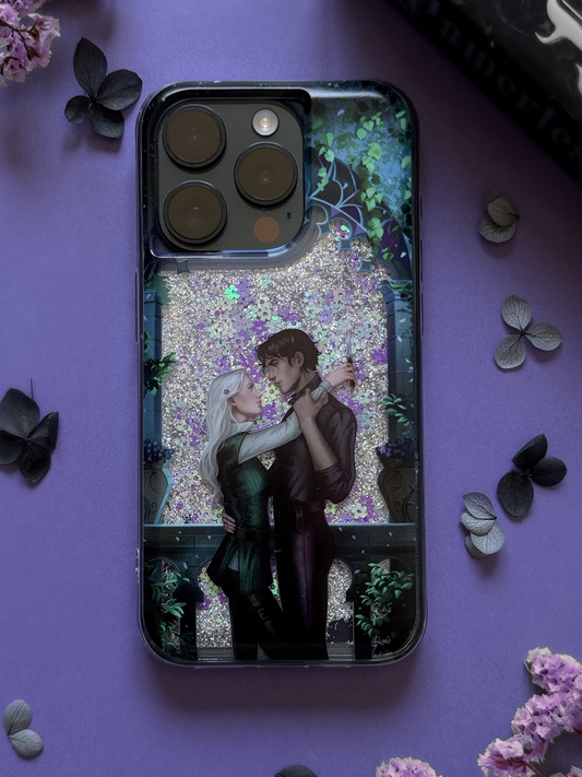 Powerless Liquid Glitter iPhone / Samsung Cover