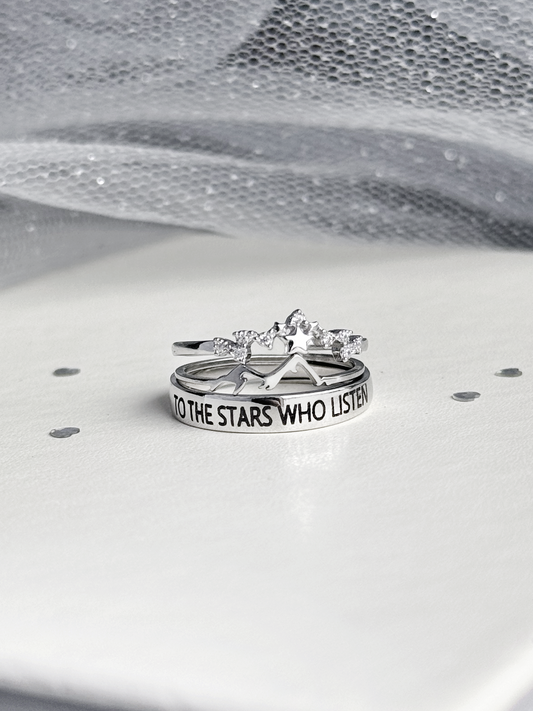 Set "To the Stars who Listen" Rings