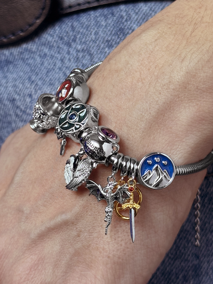 Sarah J Maas Charms Bracelet