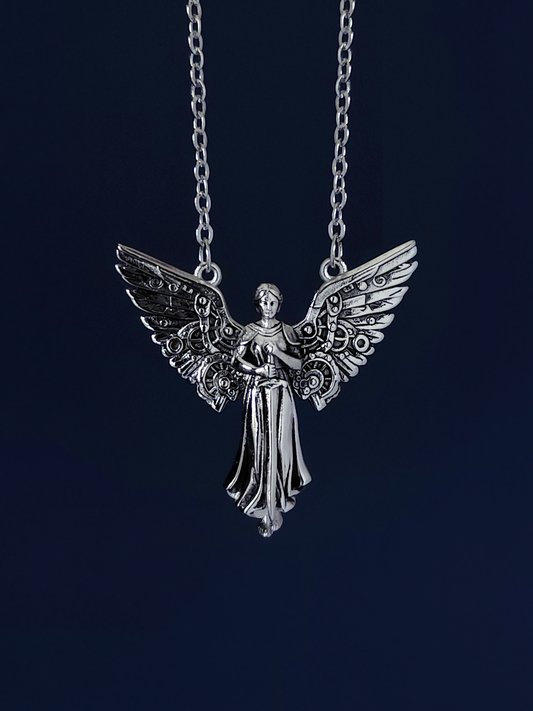 Tessa's Clockwork Angel Necklace