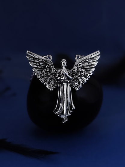 Tessa's Clockwork Angel Necklace