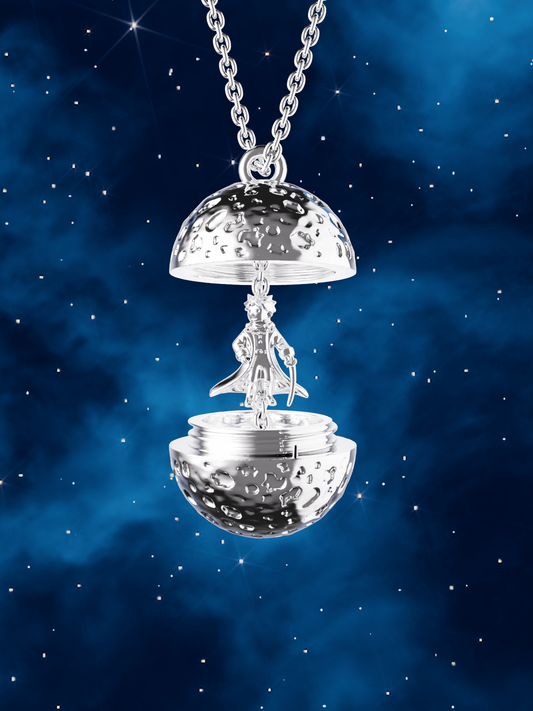 Asteroid B-612 Locket Necklace