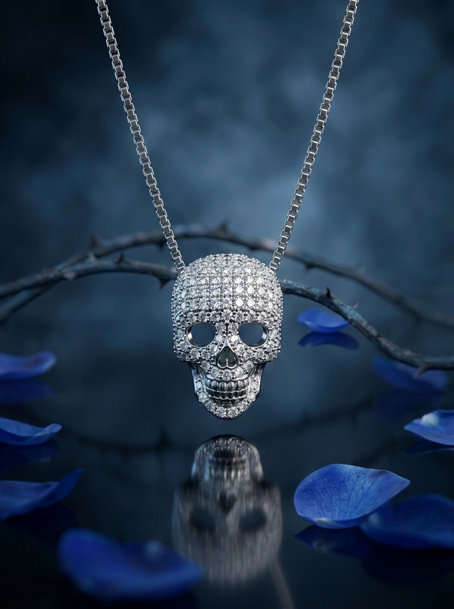 Collana Teschio Mocker