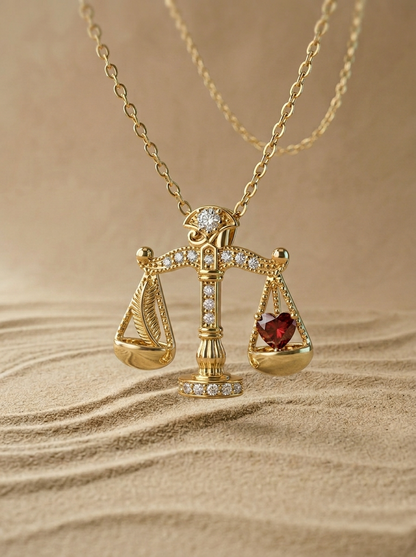 Collana Bilancia di Maat