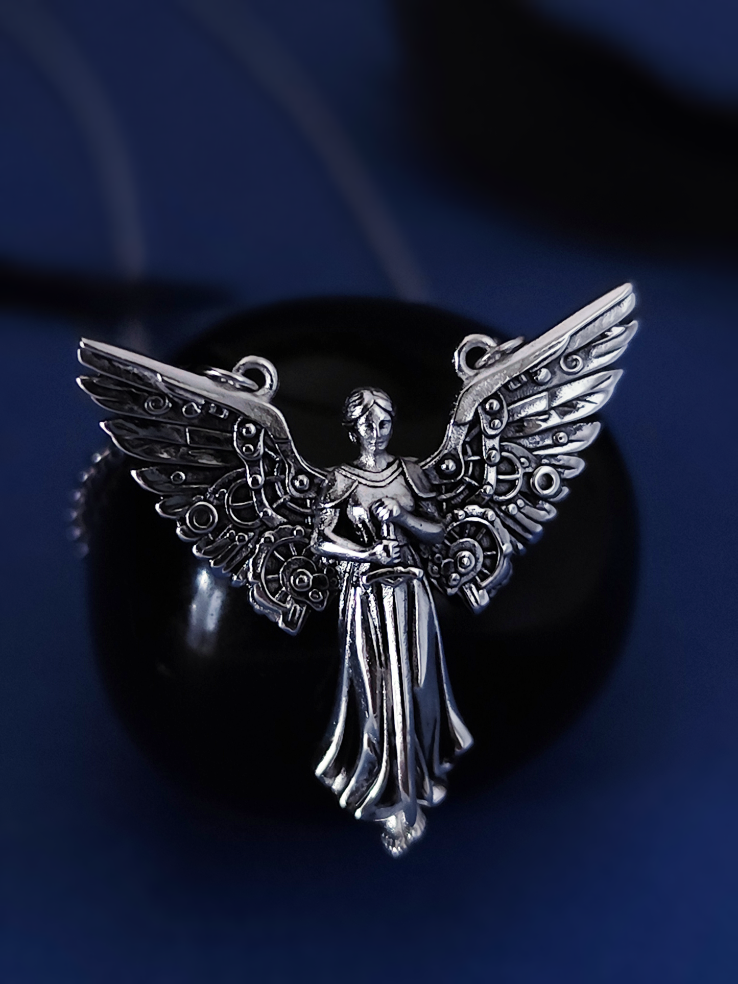 Tessa's Clockwork Angel Necklace