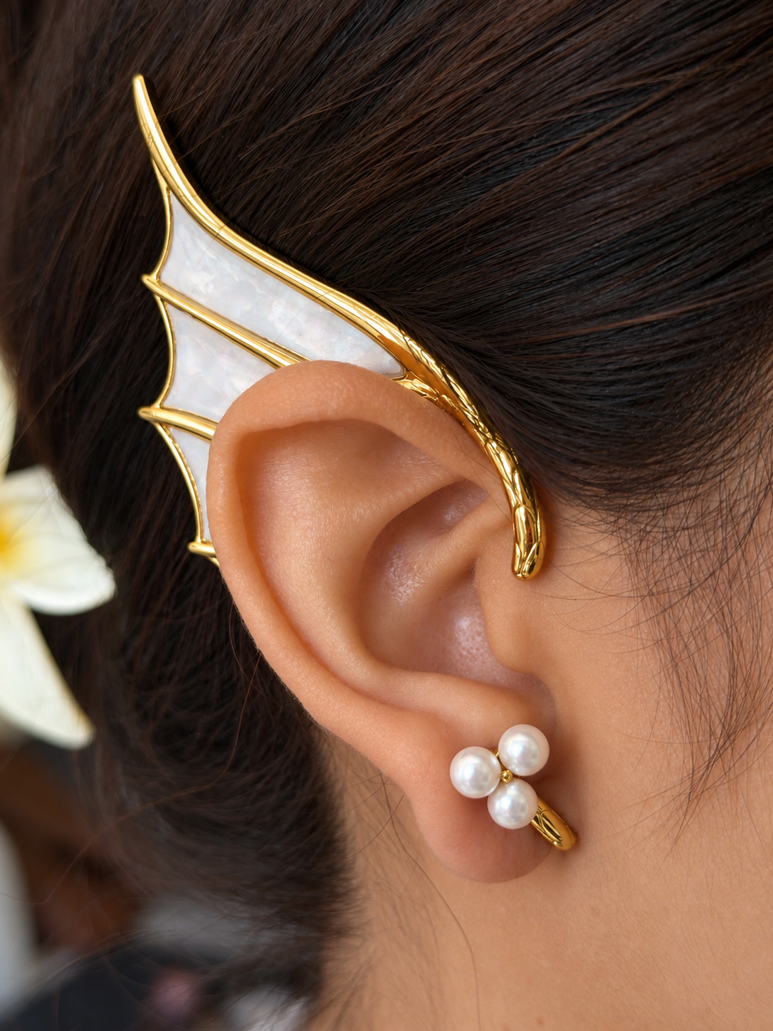Nicasia Mermaid Ear Cuff
