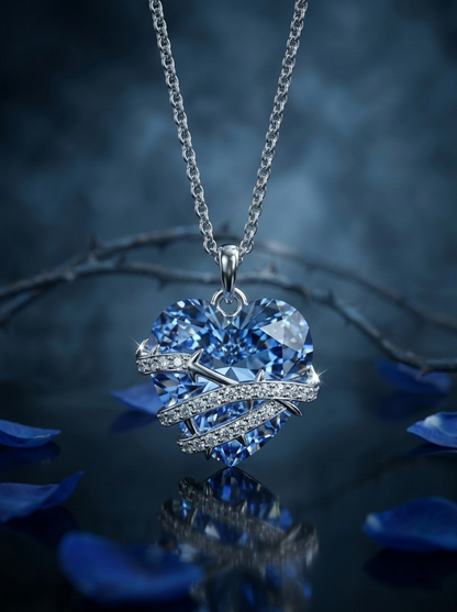 Collana Cuore Spinato