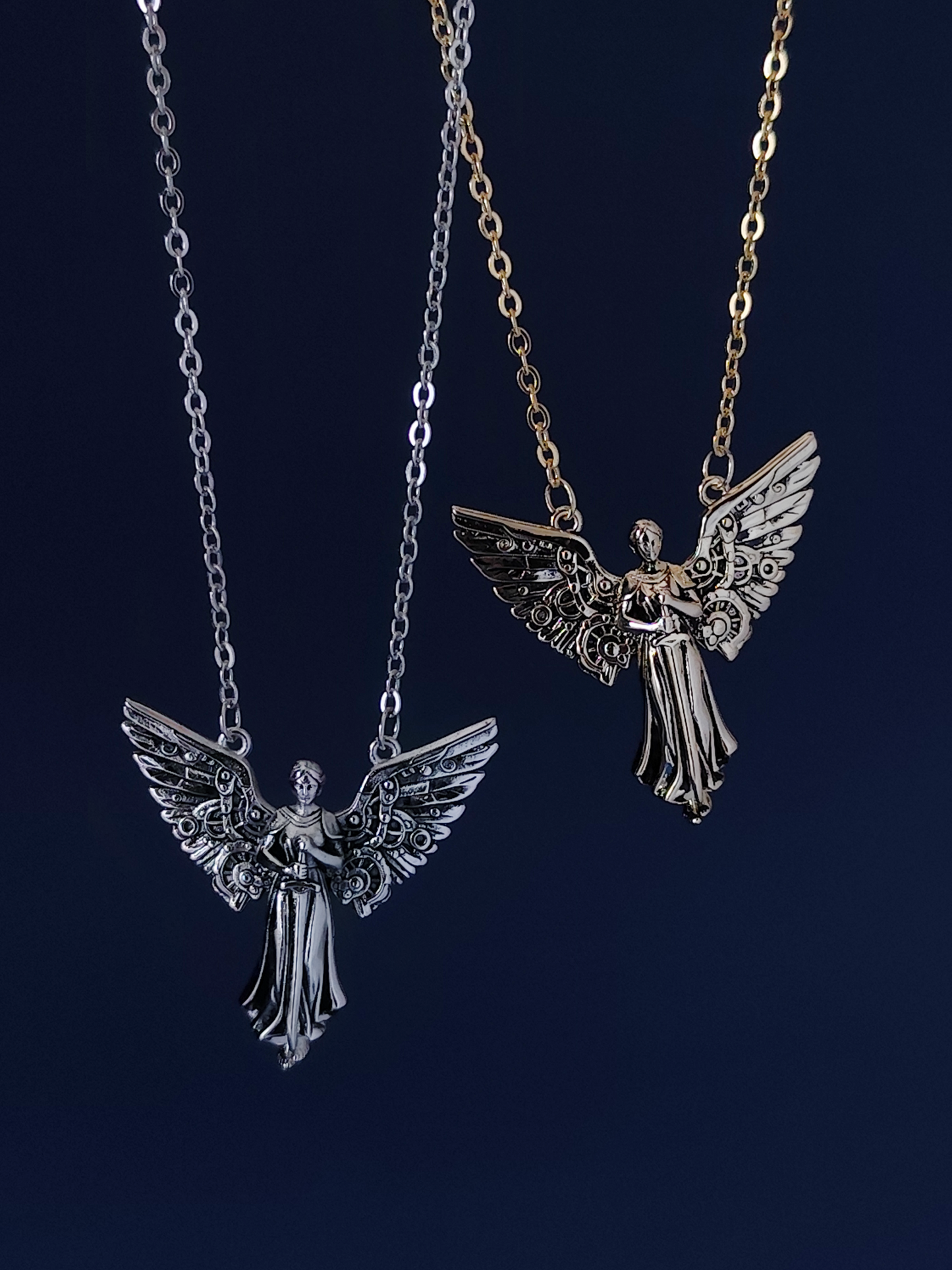 Tessa's Clockwork Angel Necklace