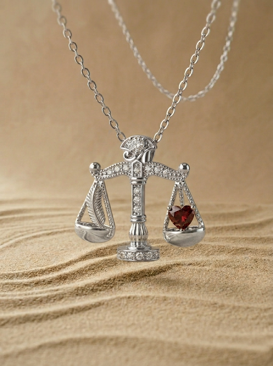Collana Bilancia di Maat