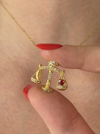 Collana Bilancia di Maat