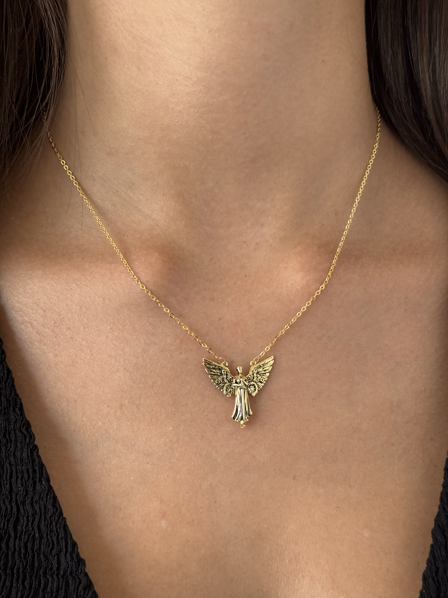 Tessa's Clockwork Angel Necklace