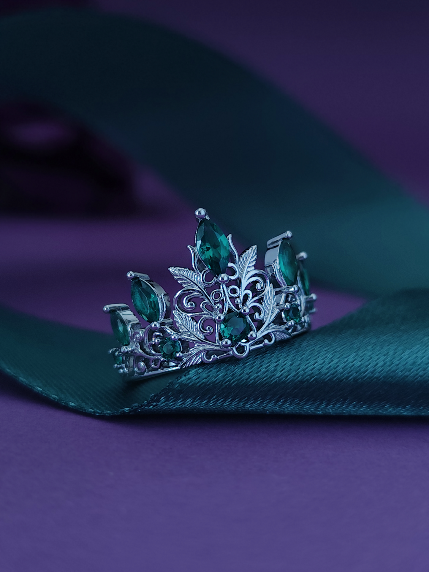 Fearless Lost Queen Crown Ring