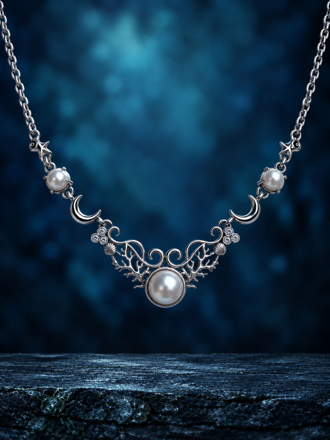 Nicasia Mermaid Necklace