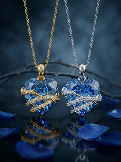 Collana Cuore Spinato