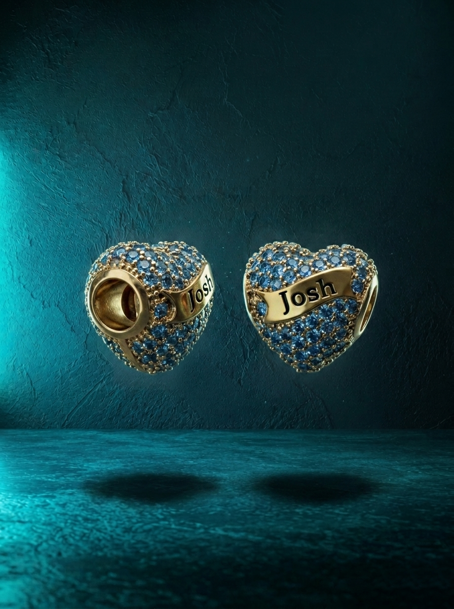 Josh Heart Charm