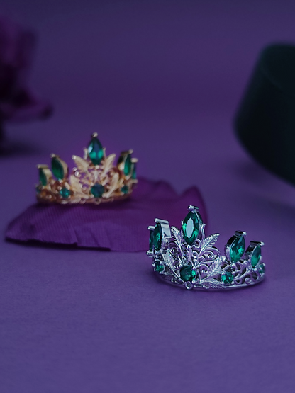 Fearless Lost Queen Crown Ring