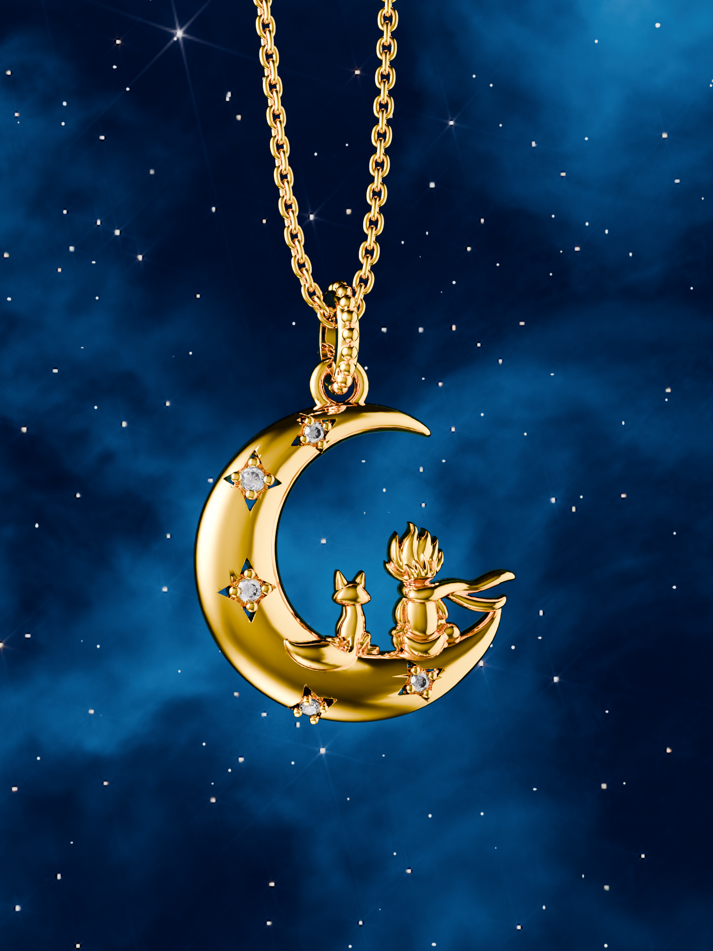 The Little Prince & the Fox Necklace