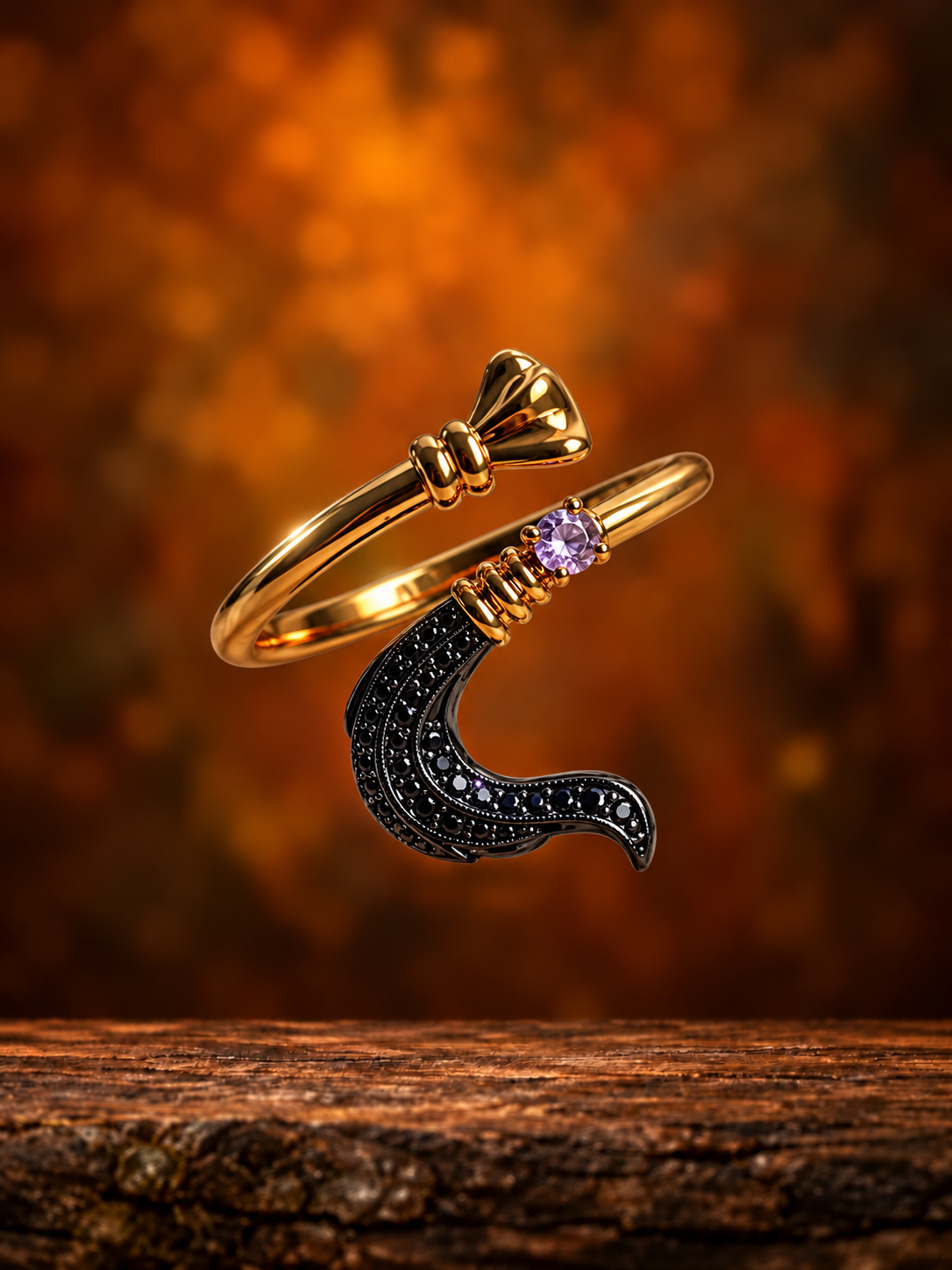 Cardan's Tail Wrap Ring