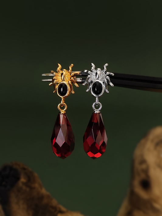 Cardan's Spider Earrings