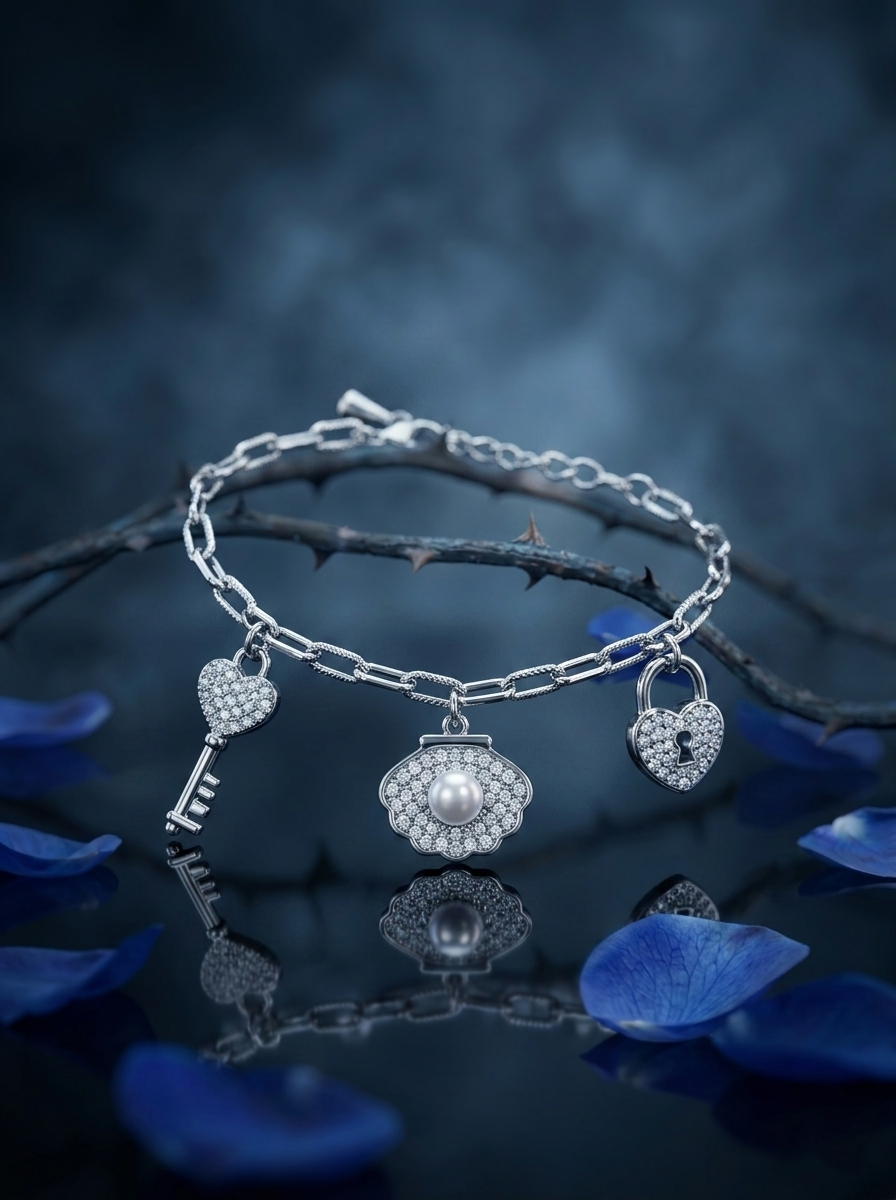 Bracciale Charms Kiss Me