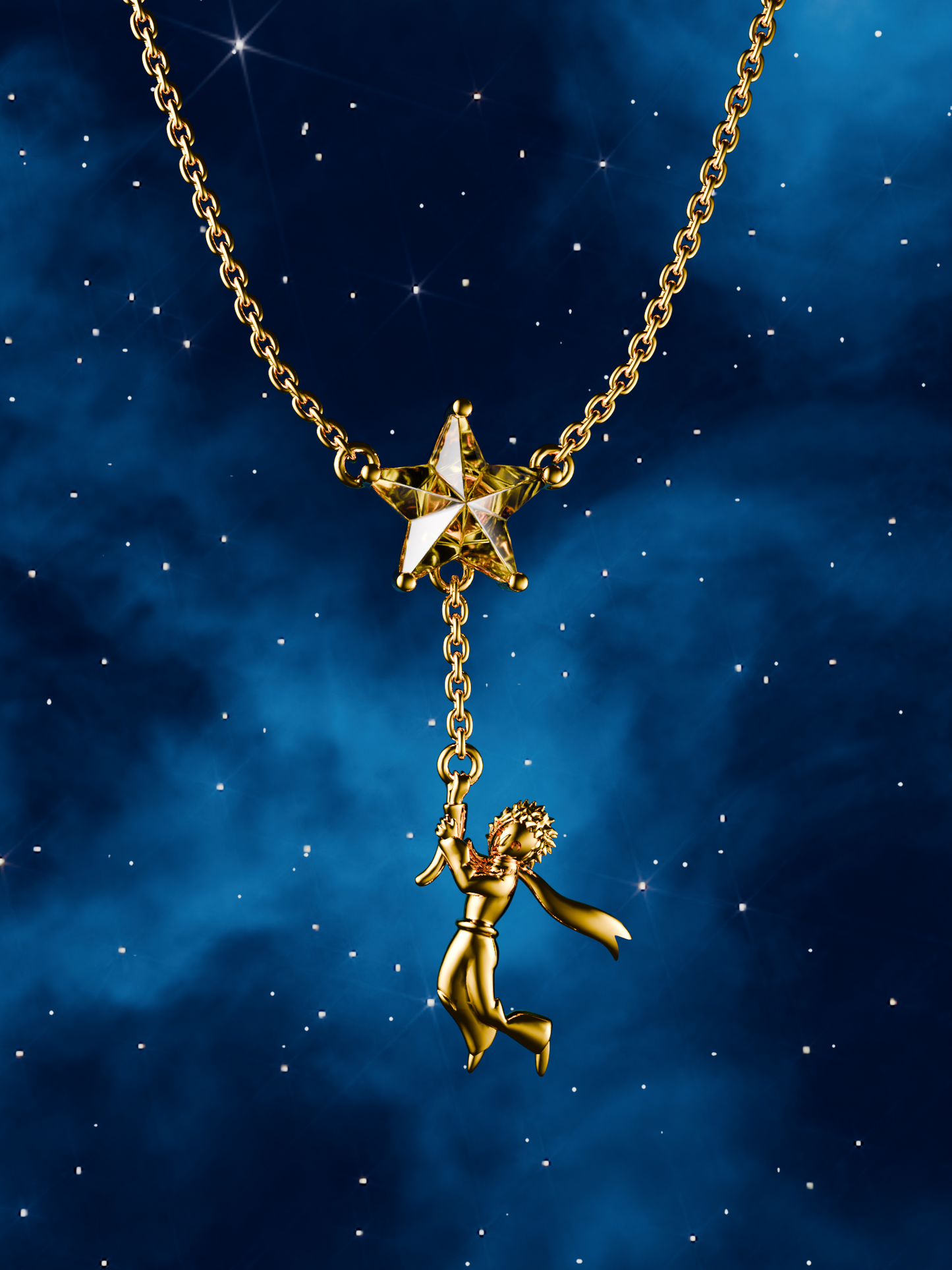 Hanging from the Stars Necklace