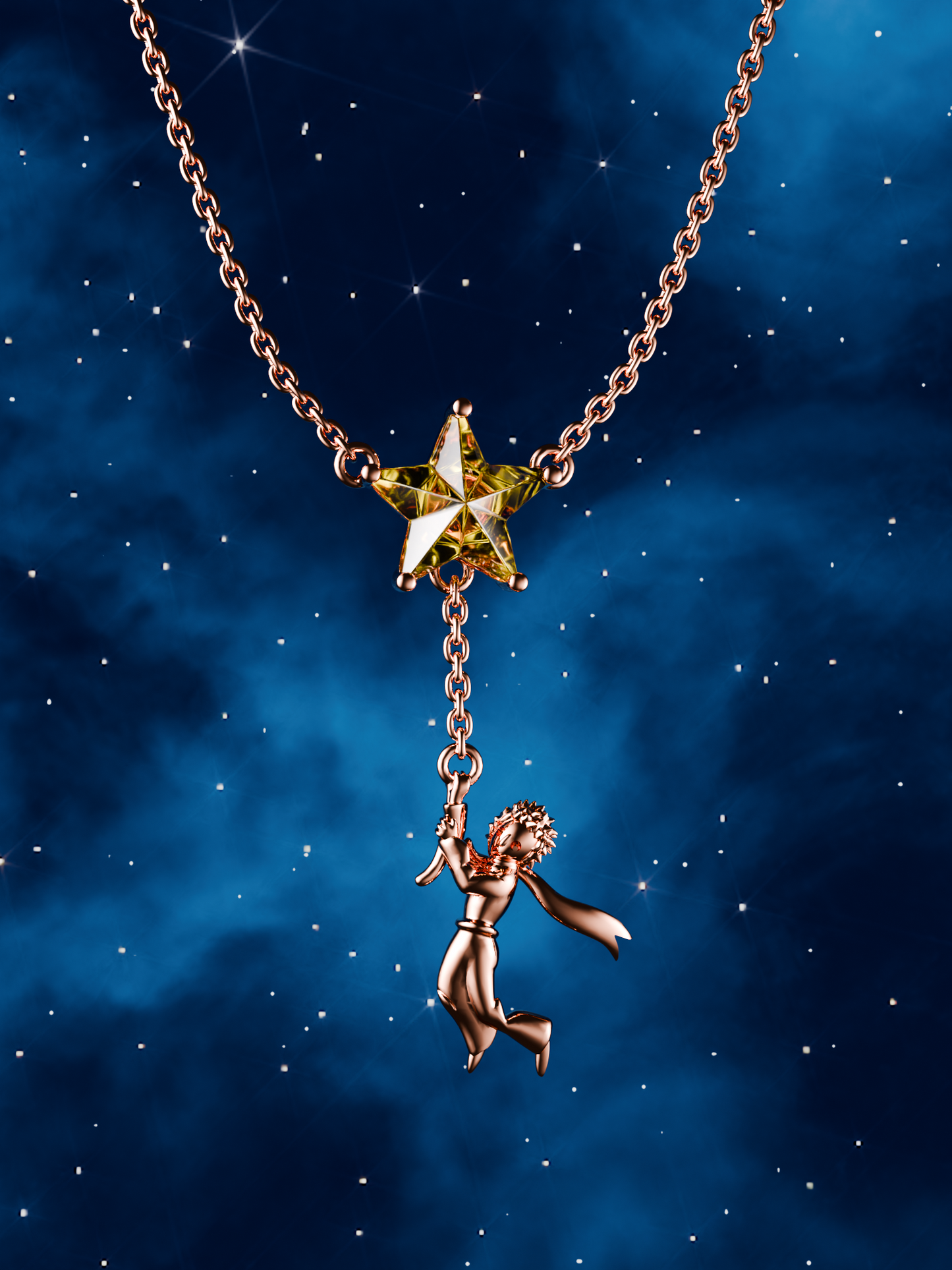 Hanging from the Stars Necklace