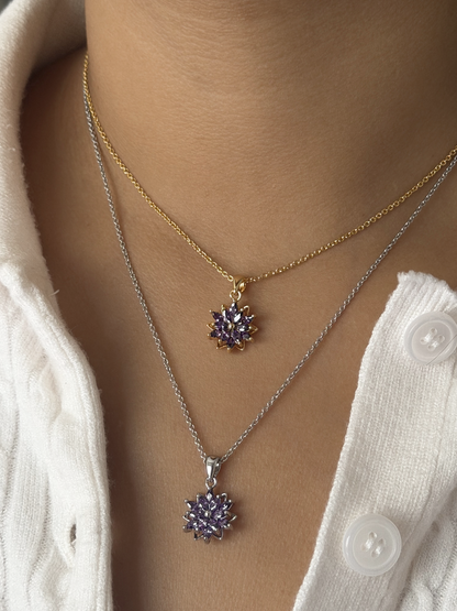 Collana Dalia Viola