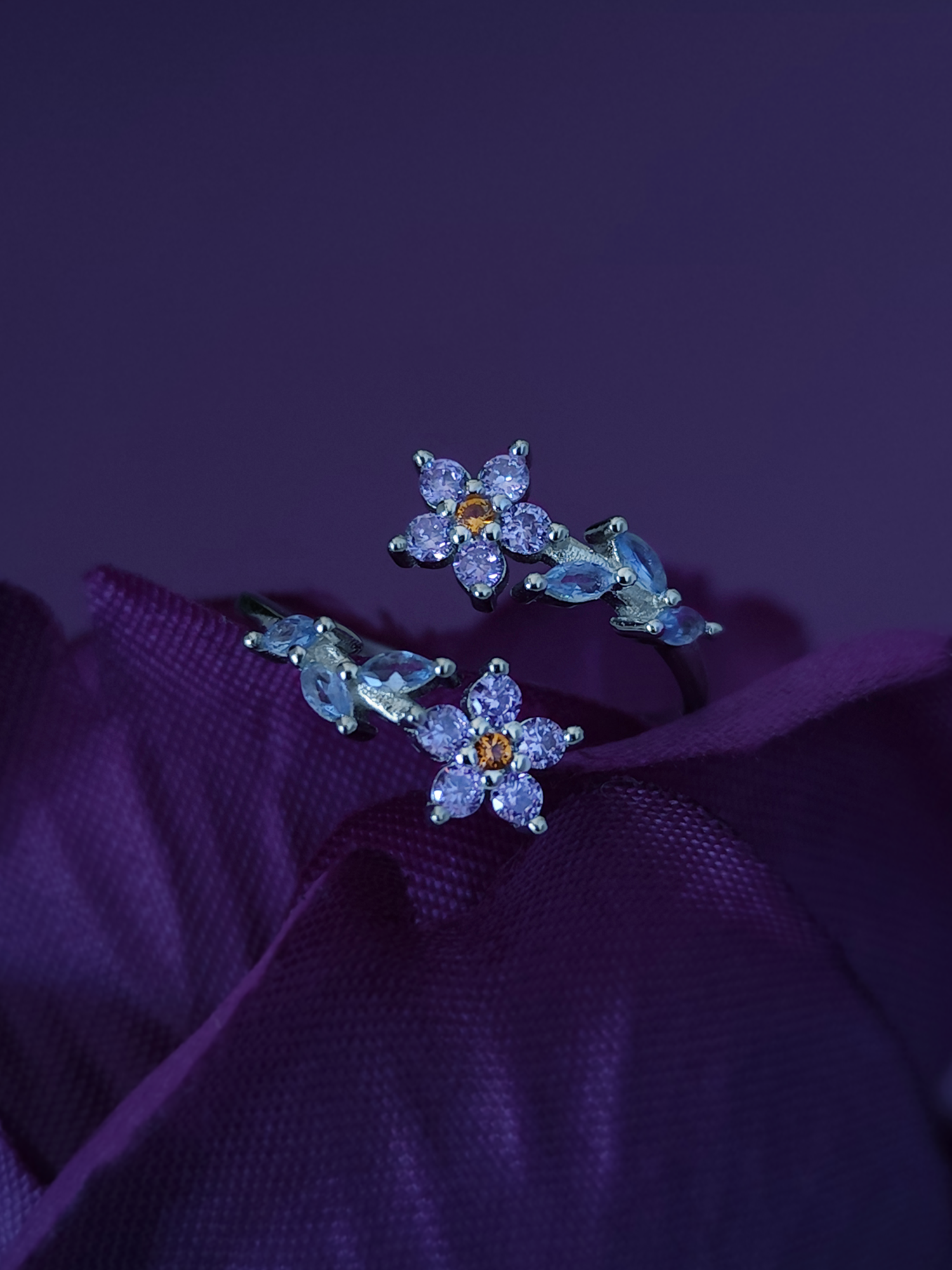 Forget Me Not Wrap Ring