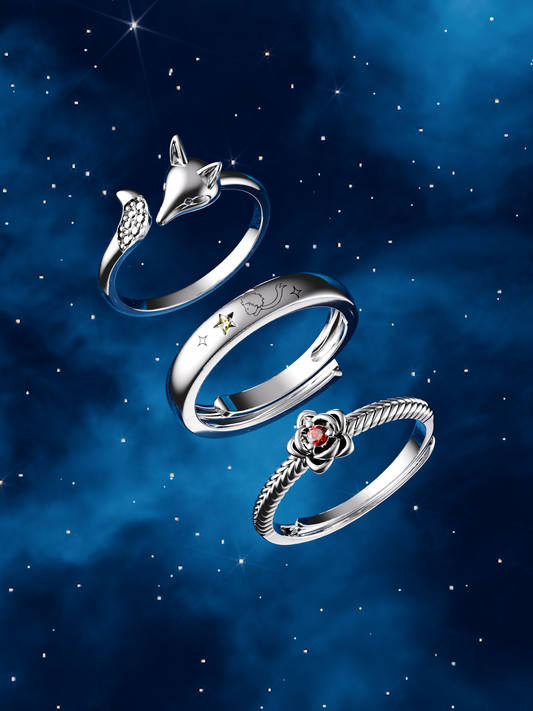 Little Prince Resizable Ring Set