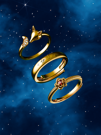 Little Prince Resizable Ring Set