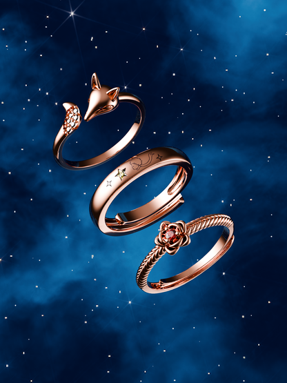 Little Prince Resizable Ring Set