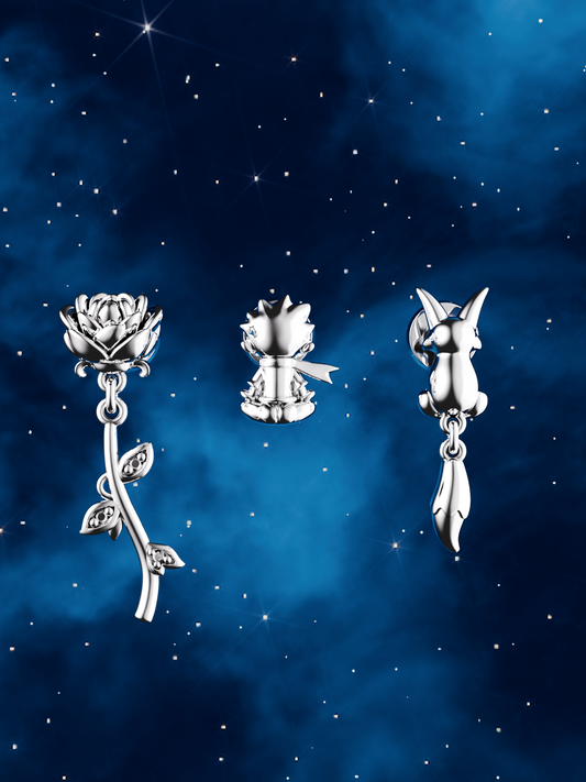 The Little Prince Earrings Set