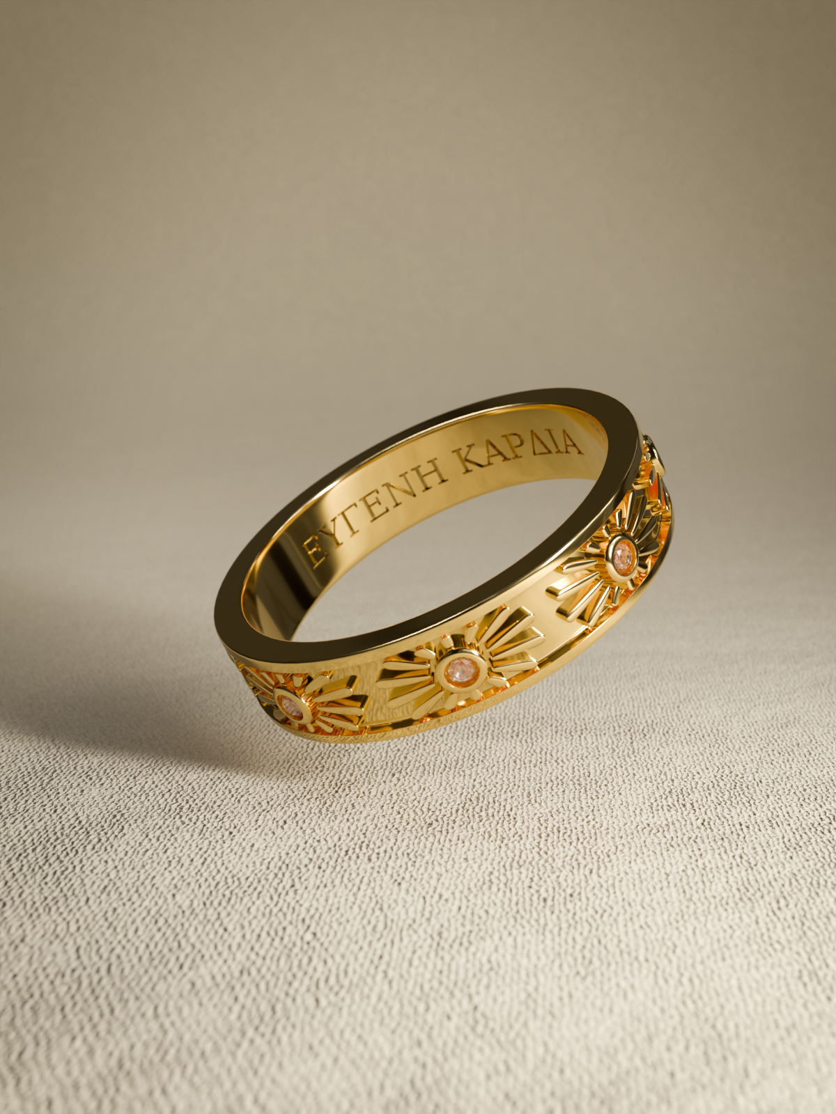 Anello Apollo "Cuore Nobile"