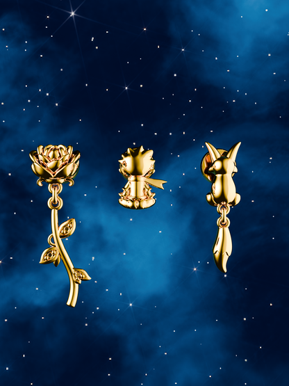 The Little Prince Earrings Set
