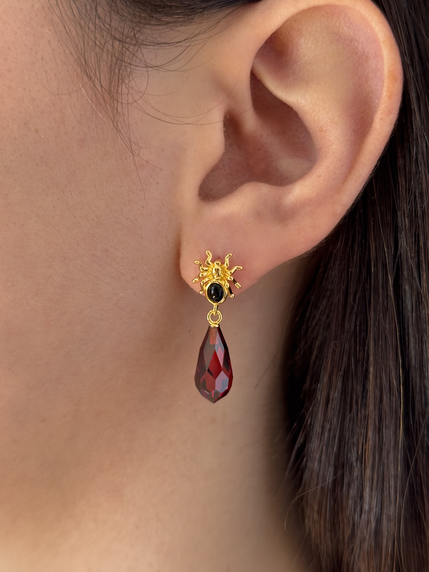 Cardan's Spider Earrings