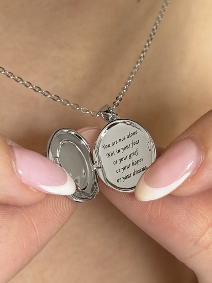 Iris's Mother Locket Necklace