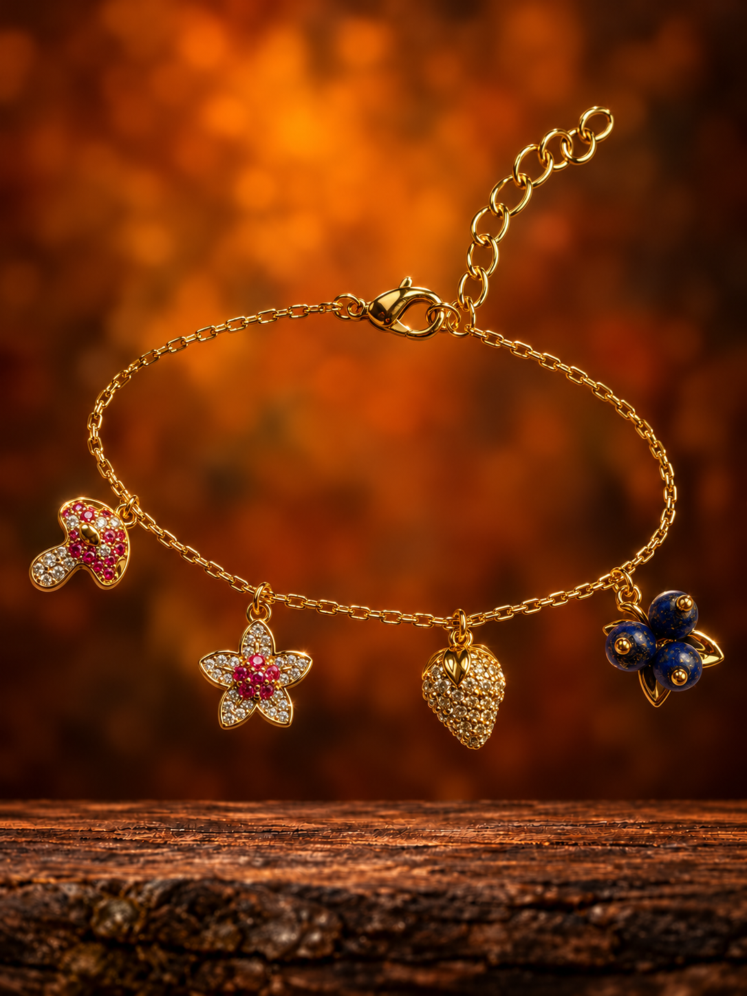 Elfhame Poisonous Charms Bracelet